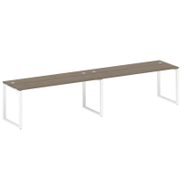 Metal System Р. ст. на 2 раб. места на О-образном м/к БО.СМ-2.5 Акация/Антрацит металл 3600*720*750 Metal System Р. ст. на 2 раб. места на О-образном м/к БО.СМ-2.5 Акация/Антрацит металл 3600*720*750