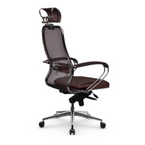 Кресло для руководителя Samurai SL-2.041 Infinity Easy Clean черный плюс