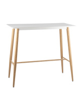 Стол барный Eames DSW белый Стол барный Eames DSW белый