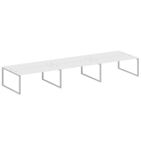 Metal System Р. ст. на 6 раб. места на О-образном м/к БО.СМ-6.5 Акация/Антрацит металл 5400*1475*750 Metal System Р. ст. на 6 раб. места на О-образном м/к БО.СМ-6.5 Акация/Антрацит металл 5400*1475*750