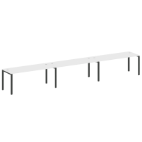 Metal System Р. ст. на 3 раб. места на П-образном м/к БП.СМ-3.5 Акация/Антрацит металл 5400*720*750 Metal System Р. ст. на 3 раб. места на П-образном м/к БП.СМ-3.5 Акация/Антрацит металл 5400*720*750