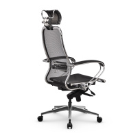 Кресло для руководителя Samurai S-2.041 Infinity Easy Clean черный плюс