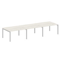Metal System Quattro Перег. стол (3 столешницы) на П-оразном м/к 50БП.ПРГ-3.3 Акация/Антрацит металл 4200*1235*750 Metal System Quattro Перег. стол (3 столешницы) на П-оразном м/к 50БП.ПРГ-3.3 Акация/Антрацит металл 4200*1235*750
