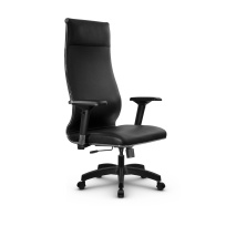 Кресло для руководителя Метта L 1c 42/4D_17831 Кожа перфорированная NewLeather – Черный Кресло для руководителя Метта L 1c 42/4D_17831 Кожа перфорированная NewLeather – Черный