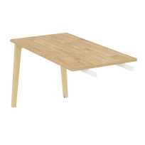 Onix Wood Direct Брифинг-приставка OW.BR-13 Белый бриллиант/Дуб светлый/Белый металл 1380*720*750 Onix Wood Direct Брифинг-приставка OW.BR-13 Белый бриллиант/Дуб светлый/Белый металл 1380*720*750