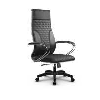 Кресло для руководителя Метта L 1c 44C/K_17831 Кожа перфорированная NewLeather – Черный Кресло для руководителя Метта L 1c 44C/K_17831 Кожа перфорированная NewLeather – Черный