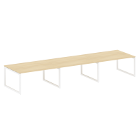 Metal System Quattro Перег. стол (3 столешницы) на О-оразном м/к 50БО.ПРГ-3.4 Акация/Антрацит металл 4800*1235*750 Metal System Quattro Перег. стол (3 столешницы) на О-оразном м/к 50БО.ПРГ-3.4 Акация/Антрацит металл 4800*1235*750