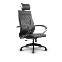 Кресло для руководителя Метта L 2c 44C/K_17832_Кожа перфорированная NewLeather - Черный_Кожа перфорированная NewLeather - Черный Кресло для руководителя Метта L 2c 44C/K_17832_Кожа перфорированная NewLeather - Черный_Кожа перфорированная NewLeather - Черный