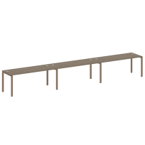 Metal System Р. ст. на 3 раб. места на П-образном м/к БП.СМ-3.5 Акация/Антрацит металл 5400*720*750 Metal System Р. ст. на 3 раб. места на П-образном м/к БП.СМ-3.5 Акация/Антрацит металл 5400*720*750