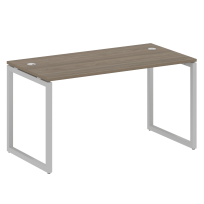 Metal System Quattro Стол офисный на О-образном м/к 40БО.СП-3 Вяз/Мокко металл 1400×720×750 Metal System Quattro Стол офисный на О-образном м/к 40БО.СП-3 Вяз/Мокко металл 1400×720×750