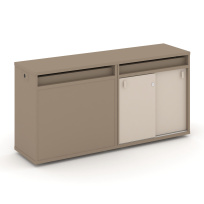 Estetica Набор №3. Тумба двойная+топ ES.NB.2T-3 Латте/Тиквуд тёмный 1500×410×750 Estetica Набор №3. Тумба двойная+топ ES.NB.2T-3 Латте/Тиквуд тёмный 1500×410×750