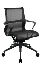 Кресло офисное Everprof Chicago Black Сетка Черный Кресло офисное Everprof Chicago Black Сетка Черный