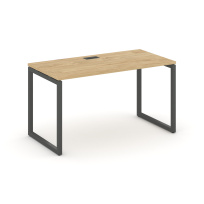 Стол офисный Style Project SN-4O.SP-014 / Дуб Табак – Металл Черный 1580×700×750 Стол офисный Style Project SN-4O.SP-014 / Дуб Табак – Металл Черный 1580×700×750
