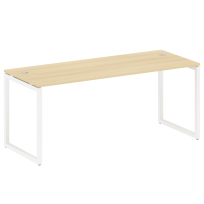 Metal System Quattro Стол офисный на О-образном м/к 40БО.СП-5 Вяз/Мокко металл 1800×720×750 Metal System Quattro Стол офисный на О-образном м/к 40БО.СП-5 Вяз/Мокко металл 1800×720×750