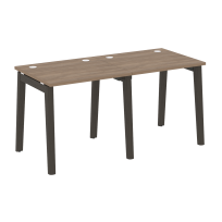 Onix Wood Рабочая станция OW.RS-2.0.7 Белый бриллиант/Дуб светлый/Белый металл 1560*720*750