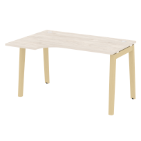 Onix Wood Стол эргономичный левый OW.SA-2 (L) Белый бриллиант/Дуб светлый/Белый металл 1380*980*750 (720/460) Onix Wood Стол эргономичный левый OW.SA-2 (L) Белый бриллиант/Дуб светлый/Белый металл 1380*980*750 (720/460)