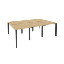 Onix Рабочая станция на П-образном м/к O.MP-D.RS-6.0.8 Тиквуд светлый/Антрацит металл 2340*1635*750 Onix Рабочая станция на П-образном м/к O.MP-D.RS-6.0.8 Тиквуд светлый/Антрацит металл 2340*1635*750