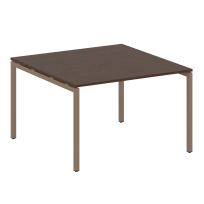Metal System Quattro Перег. стол (1 столешница) на П-образном м/к 40БП.ПРГ-1.2 Акация/Антрацит металл 1200*1235*750 Metal System Quattro Перег. стол (1 столешница) на П-образном м/к 40БП.ПРГ-1.2 Акация/Антрацит металл 1200*1235*750