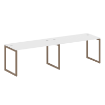 Metal System Quattro Р. ст. на 2 раб. места на О-образном м/к 40БО.СМ-2.3 Акация/Антрацит металл 2800*720*750 Metal System Quattro Р. ст. на 2 раб. места на О-образном м/к 40БО.СМ-2.3 Акация/Антрацит металл 2800*720*750