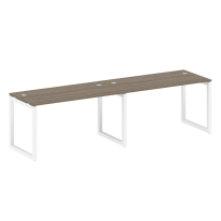 Metal System Quattro Р. ст. на 2 раб. места на О-образном м/к 50БО.СМ-2.3 Акация/Антрацит металл 2800*720*750 Metal System Quattro Р. ст. на 2 раб. места на О-образном м/к 50БО.СМ-2.3 Акация/Антрацит металл 2800*720*750