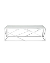 Журнальный стол 120×60 АРТ ДЕКО стекло smoke сталь золото Журнальный стол 120×60 АРТ ДЕКО стекло smoke сталь золото