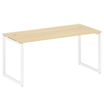Metal System Quattro Стол офисный на О-образном м/к 40БО.СП-4 Вяз/Мокко металл 1600×720×750 Metal System Quattro Стол офисный на О-образном м/к 40БО.СП-4 Вяз/Мокко металл 1600×720×750
