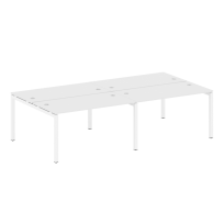 Metal System Quattro Р. ст. на 4 раб. места на П-образном м/к 50БП.СМ-4.3 Акация/Антрацит металл 2800*1475*750 Metal System Quattro Р. ст. на 4 раб. места на П-образном м/к 50БП.СМ-4.3 Акация/Антрацит металл 2800*1475*750