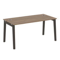 Onix Wood Direct Стол руководителя OW.SRR-4.8 Белый бриллиант/Дуб светлый/Белый металл 1580*800*750 Onix Wood Direct Стол руководителя OW.SRR-4.8 Белый бриллиант/Дуб светлый/Белый металл 1580*800*750