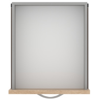 Тумба для документов мобильная Simple SC-3M.1 Дуб Юкон Модерн 412×450×566