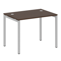 Metal System Quattro Стол офисный на П-образном м/к 40БП.СП-1 Вяз/Мокко металл 1000×720×750 Metal System Quattro Стол офисный на П-образном м/к 40БП.СП-1 Вяз/Мокко металл 1000×720×750