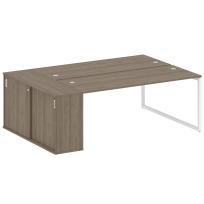 Metal System Quattro Р. ст. с шкафом-купе на О-образном м/к 40БО.РС-СШК-1.5 Т Акация/Антрацит металл 2210*1475*750 Metal System Quattro Р. ст. с шкафом-купе на О-образном м/к 40БО.РС-СШК-1.5 Т Акация/Антрацит металл 2210*1475*750