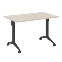 X-Pull Стол складной мобильный X.M-2.7 Тиквуд тёмный/Белый металл 1180×720×753 X-Pull Стол складной мобильный X.M-2.7 Тиквуд тёмный/Белый металл 1180×720×753