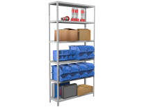 Стеллаж металлический MS Standart 200/100×40/6 Стеллаж металлический MS Standart 200/100×40/6