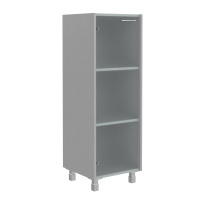 Шкаф колонка средняя со стекляной дверью OMC 45.2(L) Металлик/Сатинат 456х450х1329 OFFIX NEW Шкаф колонка средняя со стекляной дверью OMC 45.2(L) Металлик/Сатинат 456х450х1329 OFFIX NEW