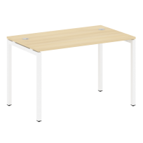 Metal System Quattro Стол офисный на П-образном м/к 40БП.СП-2 Вяз/Мокко металл 1200×720×750 Metal System Quattro Стол офисный на П-образном м/к 40БП.СП-2 Вяз/Мокко металл 1200×720×750