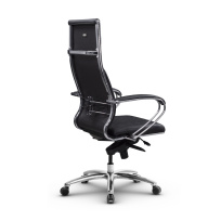 Кресло для руководителя Метта L 1c 44C/K_17838 Кожа перфорированная NewLeather – Черный Кресло для руководителя Метта L 1c 44C/K_17838 Кожа перфорированная NewLeather – Черный