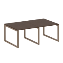 Metal System Quattro Перег. стол (2 столешницы) на О-образном м/к 50БО.ПРГ-2.1 Акация/Антрацит металл 2000*1235*750 Metal System Quattro Перег. стол (2 столешницы) на О-образном м/к 50БО.ПРГ-2.1 Акация/Антрацит металл 2000*1235*750