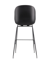 Стул барный Beetle PU со спинкой серый Стул барный Beetle PU со спинкой серый