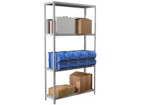 Стеллаж металлический MS Standart 185/100×40/4 Стеллаж металлический MS Standart 185/100×40/4