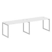 Metal System Quattro Р. ст. на 2 раб. места на О-образном м/к 40БО.СМ-2.3 Акация/Антрацит металл 2800*720*750 Metal System Quattro Р. ст. на 2 раб. места на О-образном м/к 40БО.СМ-2.3 Акация/Антрацит металл 2800*720*750