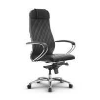 Кресло для руководителя Метта L 1m 40M/K_17838_Кожа перфорированная NewLeather – Черный Кресло для руководителя Метта L 1m 40M/K_17838_Кожа перфорированная NewLeather – Черный