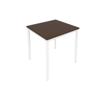 Slim Стол офисный на металлокаркасе С.СП-2 Белый/Антрацит металл 780×720×750