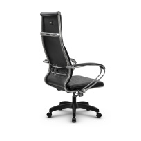 Кресло для руководителя Метта L 1c 44B/K_17831 Кожа перфорированная NewLeather – Черный Кресло для руководителя Метта L 1c 44B/K_17831 Кожа перфорированная NewLeather – Черный