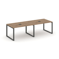 Стол для переговоров Style Project SN-6O.SPRG-012 Акация Лорка/Металл Черный 2360×980×750 Стол для переговоров Style Project SN-6O.SPRG-012 Акация Лорка/Металл Черный 2360×980×750