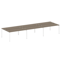 Metal System Quattro Р. ст. на 6 раб. места на П-образном м/к 50БП.СМ-6.4 Акация/Антрацит металл 4800*1475*750 Metal System Quattro Р. ст. на 6 раб. места на П-образном м/к 50БП.СМ-6.4 Акация/Антрацит металл 4800*1475*750