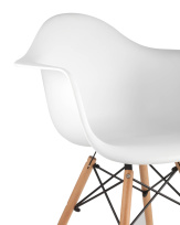 Стул Eames DAW черный Стул Eames DAW черный