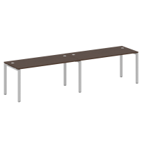 Metal System Р. ст. на 2 раб. места на П-образном м/к БП.СМ-2.4 Акация/Антрацит металл 3200*720*750 Metal System Р. ст. на 2 раб. места на П-образном м/к БП.СМ-2.4 Акация/Антрацит металл 3200*720*750