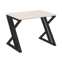 Loft Стол рабочий VR.L-SRZ-1.7 Тиквуд тёмный/Чёрный металл 980×720×750