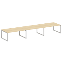 Metal System Quattro Перег. стол (3 столешницы) на О-оразном м/к 50БО.ПРГ-3.5 Акация/Антрацит металл 5400*1235*750 Metal System Quattro Перег. стол (3 столешницы) на О-оразном м/к 50БО.ПРГ-3.5 Акация/Антрацит металл 5400*1235*750