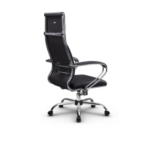 Кресло для руководителя Метта L 1c 44C/K_17833 Кожа перфорированная NewLeather – Черный Кресло для руководителя Метта L 1c 44C/K_17833 Кожа перфорированная NewLeather – Черный
